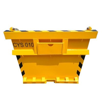 13ft DNV 2.7-1 Standard Steel Container Boat Offshore Drilling Waste Skip BV Lunghezza certificata 13ft Angolo di sollevamento 45C