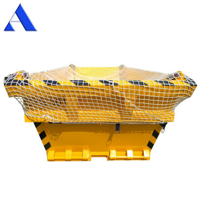 13ft DNV 2.7-1 Standard Steel Container Boat Offshore Drilling Waste Skip BV Lunghezza certificata 13ft Angolo di sollevamento 45C