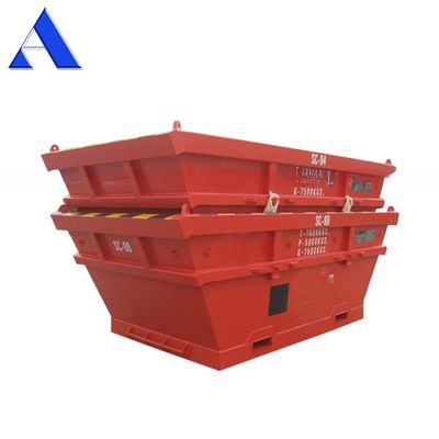 13ft DNV 2.7-1 Standard Steel Container Boat Offshore Drilling Waste Skip BV Lunghezza certificata 13ft Angolo di sollevamento 45C