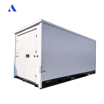 Galvanizzato 3m 4m 6m 20ft Flat Pack Mobile Storage Portable Foldable Self Storage Container per l'efficienza dello spazio