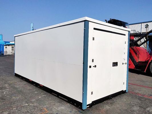 Galvanizzato 3m 4m 6m 20ft Flat Pack Mobile Storage Portable Foldable Self Storage Container per l'efficienza dello spazio