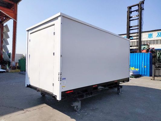 Galvanizzato 3m 4m 6m 20ft Flat Pack Mobile Storage Portable Foldable Self Storage Container per l'efficienza dello spazio