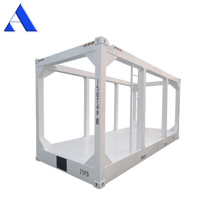13ft 4meter DNV 2.7-1 Standard Galvanized Offshore Container Lifting Frame Skid 45° Sling Angle