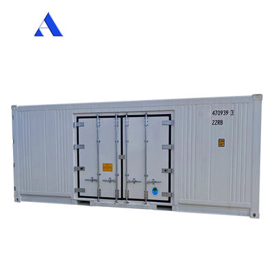 Carrier Cooler 20ft Reefer Container con porta laterale in alluminio fondo Termo King frigorifero