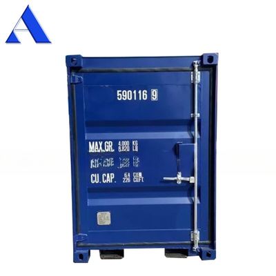 Container di stoccaggio di carico secco da 5 piedi Mini portabile Container di spedizione da 5 piedi di lunghezza Materiale in acciaio certificato CSC