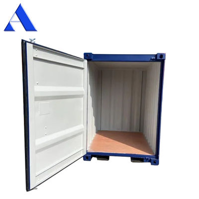 Container di stoccaggio di carico secco da 5 piedi Mini portabile Container di spedizione da 5 piedi di lunghezza Materiale in acciaio certificato CSC