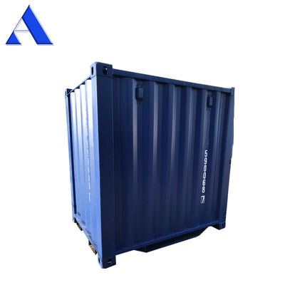Container di stoccaggio di carico secco da 5 piedi Mini portabile Container di spedizione da 5 piedi di lunghezza Materiale in acciaio certificato CSC