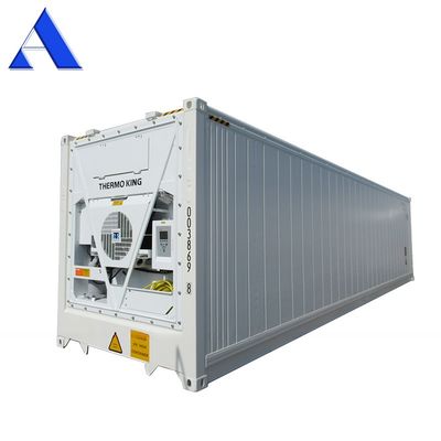 12192 x 2438 x 2896mm Refrigeratore di raffreddamento Thermo King 40ft alto contenitore di cubo Reefer Prendi il tuo oggi per il trasporto