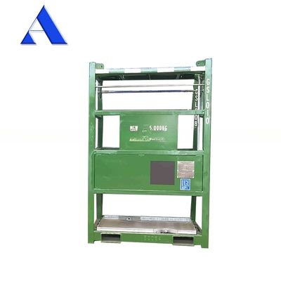 Contenitore idraulico IBC in acciaio standard offshore 550GAL DNV 2.7-1 con telaio di sollevamento certificato da CSC e BV