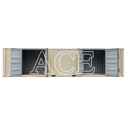 67.7cbm Capacità 40ft Cubo alto Container di spedizione a lato aperto con 4 porte laterali 12192 x 2438 x 2896 mm Dimensioni esterne