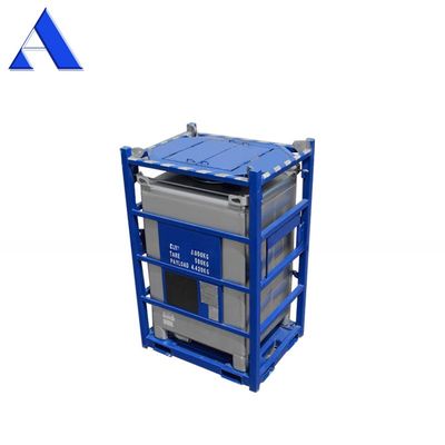 Contenitore idraulico IBC in acciaio standard offshore 550GAL DNV 2.7-1 con telaio di sollevamento certificato da CSC e BV