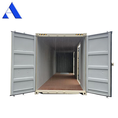 Contenitore da trasporto a 40 piedi di altezza, cubo a lato aperto, con dimensioni esterne e caratteristiche personalizzabili di 12192 x 2438 x 2896 mm