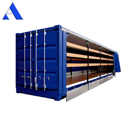 Container per spedizioni a secco certificato CSC con dimensioni interne di 13556 x 2420 x 2474 mm