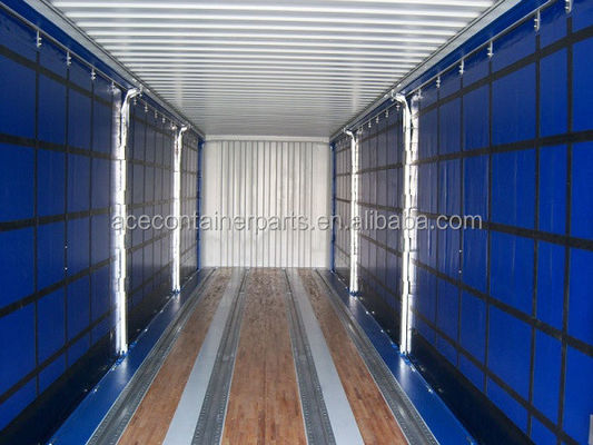 Container per spedizioni a secco certificato CSC con dimensioni interne di 13556 x 2420 x 2474 mm