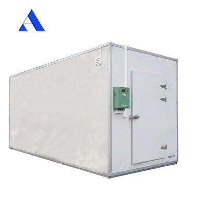 4x2.2x2.5m Mobile 13ft Mini Potable Refrigerated Freezer e Chiller Container Cold Storage Room con pavimento in alluminio T-Bar