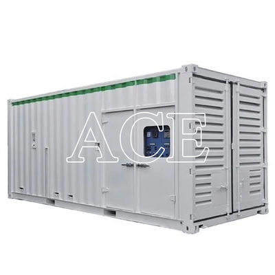 Soluzioni energetiche in contenitori Contenitore secco Genset con caratteristiche di riduzione del rumore e ventilazione Certificato CSC