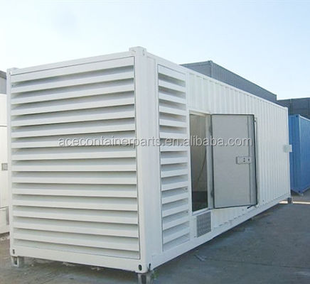 Soluzioni energetiche in contenitori Contenitore secco Genset con caratteristiche di riduzione del rumore e ventilazione Certificato CSC