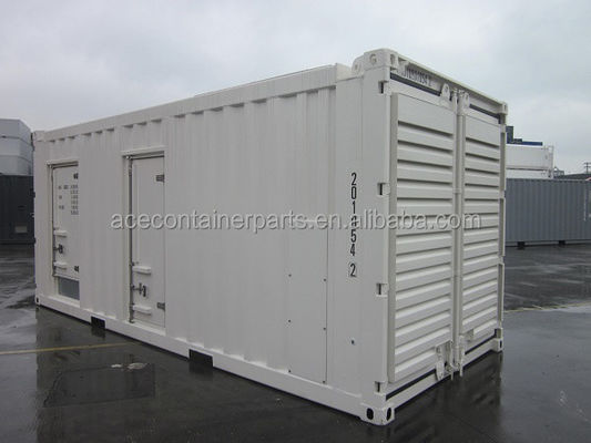 Soluzioni energetiche in contenitori Contenitore secco Genset con caratteristiche di riduzione del rumore e ventilazione Certificato CSC