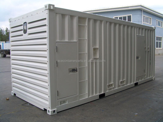 Soluzioni energetiche in contenitori Contenitore secco Genset con caratteristiche di riduzione del rumore e ventilazione Certificato CSC