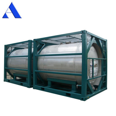 16000L DNV 2.7-1 Standard 20ft Frame UN T11 Acciaio inossidabile Tote Offshore Tank Container per il trasporto internazionale