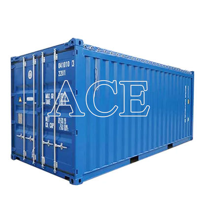 Contenitore da trasporto a 20 piedi con materiale in acciaio e dimensioni interne di 5898x2352x2393 mm