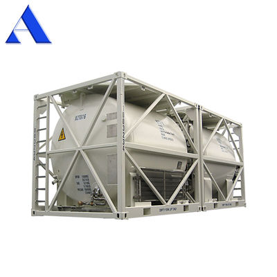 16000L DNV 2.7-1 Standard 20ft Frame UN T11 Acciaio inossidabile Tote Offshore Tank Container per il trasporto internazionale