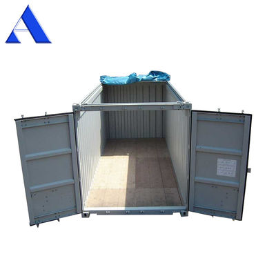 Contenitore da trasporto a 20 piedi con materiale in acciaio e dimensioni interne di 5898x2352x2393 mm