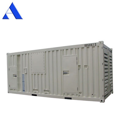 20ft 40ft Genset Container Isolato Persiane Riduzione del rumore ventilato Certificato da CSC Ideale per il carico e la spedizione
