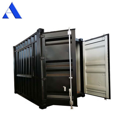Chiosco 10ft Container di spedizione Caffe's Custom Made Movable Bar Caffe's Store con pavimento in compensato