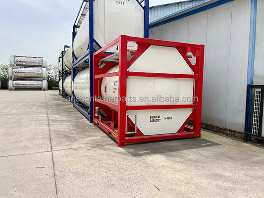 10 piedi DNV 2.7-1 Container a telaio standard Serbatoio offshore certificato Dimensioni interne l x W x H mm da 7,6 a 8,2 cm3