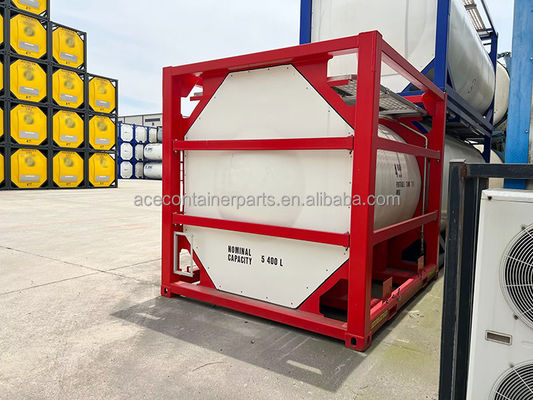 10 piedi DNV 2.7-1 Container a telaio standard Serbatoio offshore certificato Dimensioni interne l x W x H mm da 7,6 a 8,2 cm3