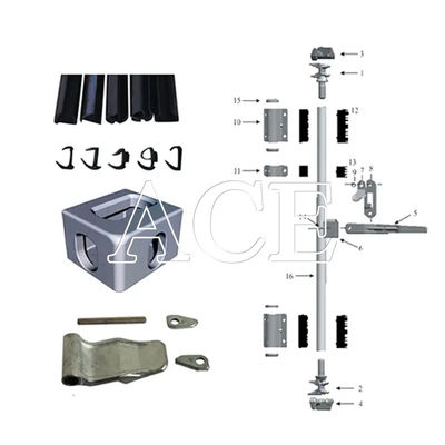 Professionista di ISO Marine 20ft 40ft Container di spedizione parti di ricambio e accessori con materiale di pavimento in legno duro
