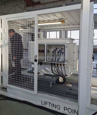 5ft 6ft 8ft 9ft 10ft 45ft 48ft 53ft C5 H Verniciatura Potenza Trasformatore Pavimento in acciaio per il telaio del compressore