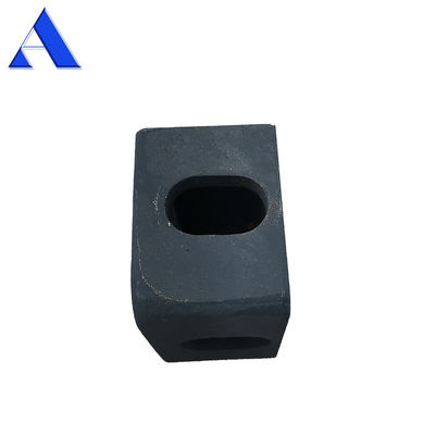 ISO 1161 Standard SCW480 Acciaio Container di spedizione Corner Castings Fitting Block 11kgs/piece with Raw or Shop Primer