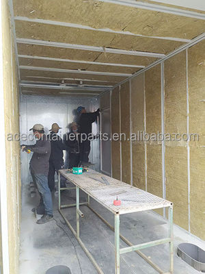 Dimensioni esterne di 6058 x 2438 x 2591/2896mm Contenitore ISO Standard da 20 piedi per sistema di accumulo di batterie di energia solare