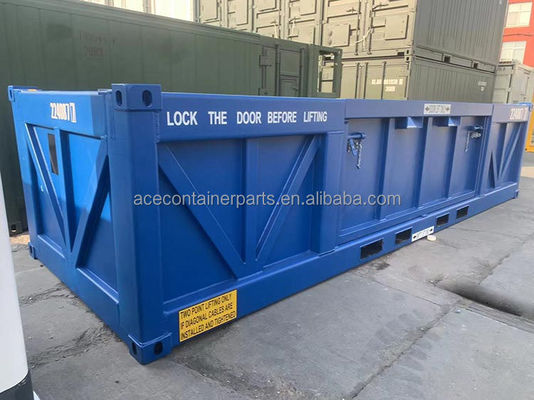 DNV 2.7-1 / ISO 10855 Standard 6.6m Offshore Cargo Basket con 4 gambe in acciaio corten e certificato da BV