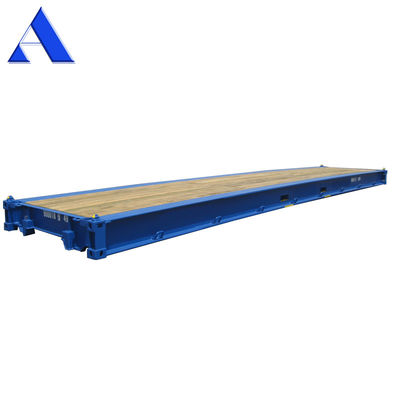 Piattaforma di contenitori in acciaio secco certificata CSC di 12 metri 40 piedi con dimensioni interne di 12192 x 2438 x 482 mm