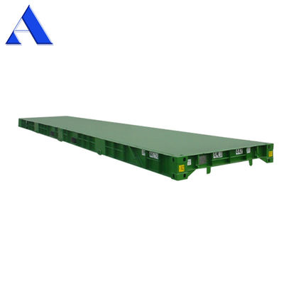 Piattaforma di contenitori in acciaio secco certificata CSC di 12 metri 40 piedi con dimensioni interne di 12192 x 2438 x 482 mm