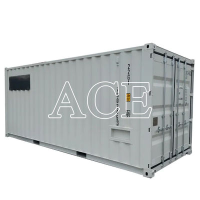Peso massimo lordo di 4600 kgs scaffale prefabbricato per armadi di acciaio e hanger rack 20 piedi laboratorio di container per spedizioni modificati