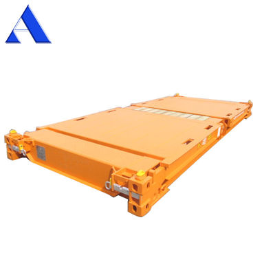 20ft 20ft 20 Flat Rack Flatrack Container Ocean Shipping Container Tare Peso 2750KGS Pavimento 28mm Pavimento in compensato