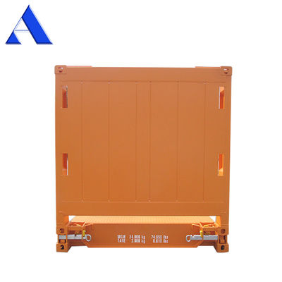 20ft 20ft 20 Flat Rack Flatrack Container Ocean Shipping Container Tare Peso 2750KGS Pavimento 28mm Pavimento in compensato