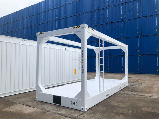 Container a telaio alto cubo offshore realizzato in acciaio Corten Acciaio DNV 2.7-1 Gas Oil Drilling Lifting Basket Container personalizzato