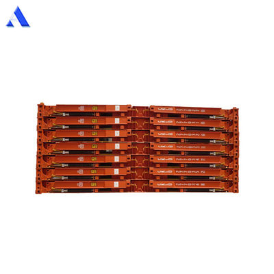 20ft 20ft 20 Flat Rack Flatrack Container Ocean Shipping Container Tare Peso 2750KGS Pavimento 28mm Pavimento in compensato