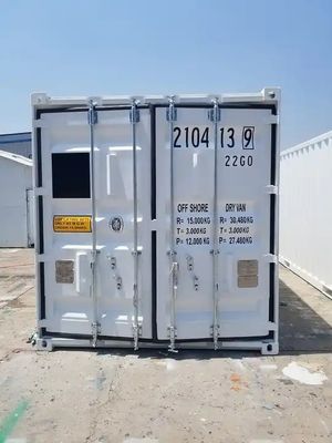 Contenitore secco offshore da 20 piedi DNV 2.7-1 Certificato BV o LR Standard Realizzato in acciaio corten Ideale per lo stoccaggio del trasporto