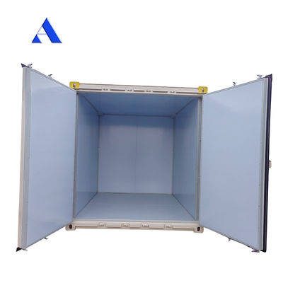 Contenitore isolato offshore da pavimento in acciaio da 10 piedi con colore/logo personalizzato DNV 2.7-1 Certificazione e isolamento