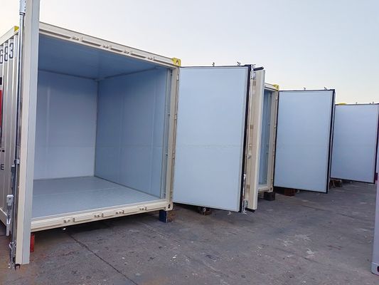 Contenitore isolato offshore da pavimento in acciaio da 10 piedi con colore/logo personalizzato DNV 2.7-1 Certificazione e isolamento