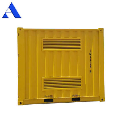 10ft Acciaio Griglia Fuso Pavimento Ventilato Persiane Contenitore asciutto per merci pericolose magazzino Contenitori di spedizione