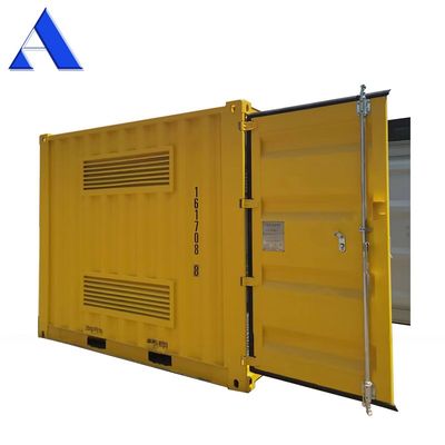 10ft Acciaio Griglia Fuso Pavimento Ventilato Persiane Contenitore asciutto per merci pericolose magazzino Contenitori di spedizione