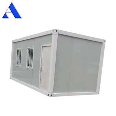 1 porta 3m 6m 7m Lunghezza Rapido fatto facile Costruire Assemblaggio 20ft Flat Pack Container House Ufficio con bagno e doccia opzionali