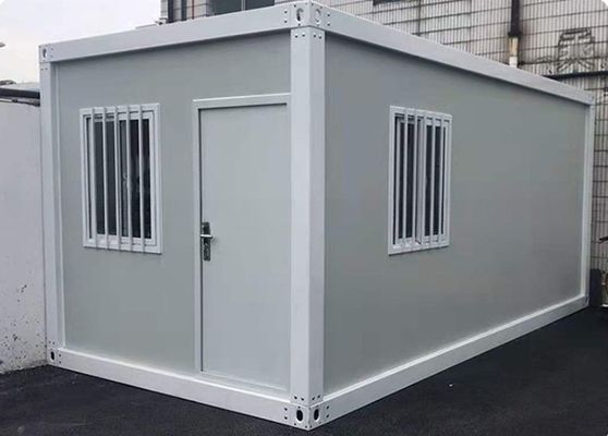 1 porta 3m 6m 7m Lunghezza Rapido fatto facile Costruire Assemblaggio 20ft Flat Pack Container House Ufficio con bagno e doccia opzionali